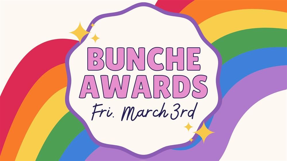  Bunche awards will be Friday March 3rd